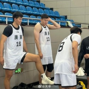 广东队记晒全运广东队备战情况：焦泊乔&amp;amp;李炎哲再聚首 二飞在列